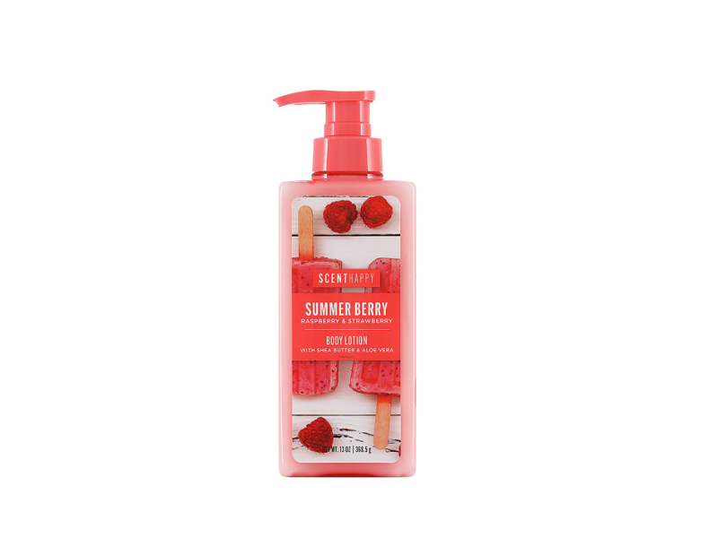 Scent Happy Body Lotion, Summer Berry, 13 oz/368.5 g