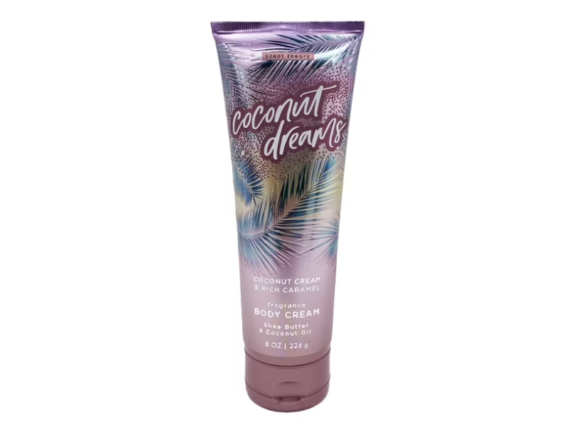 Scent Theory Coconut Dreams Body Cream, 8 oz/226 g