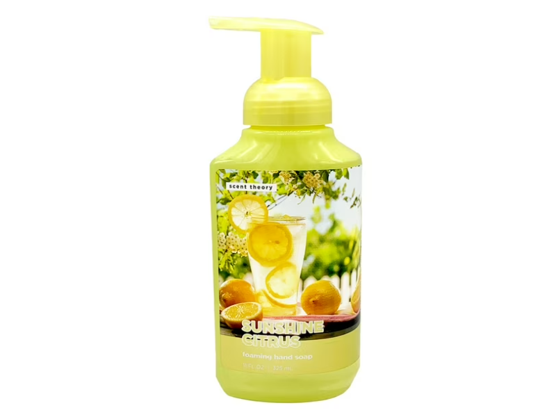 Scent Theory Foaming Hand Soap, Sunshine Citrus, 10 oz/325 mL