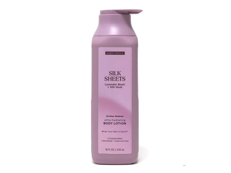 Scent Theory Ultra-Hydrating Body Lotion, Silk Sheets, 18 fl oz/532 mL