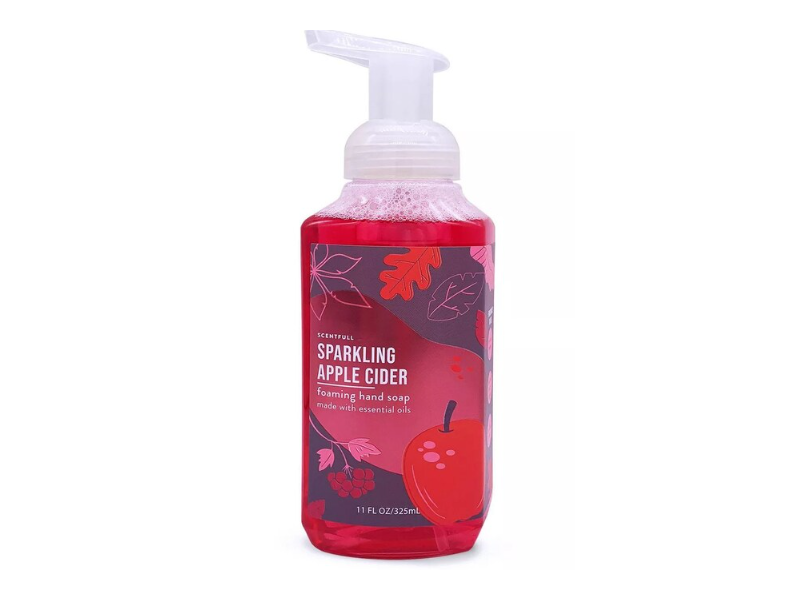 Scentfull Foaming Hand Wash, Sparkling Apple Cider, 11 fl oz/325 mL