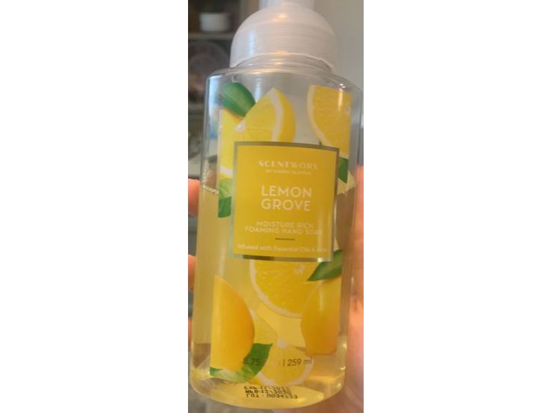 Scentworx Foaming Hand Soap, Lemon Grove, 8.75 fl oz/259 mL