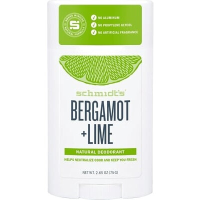 Bergamot + Lime Natural Deodorant Stick