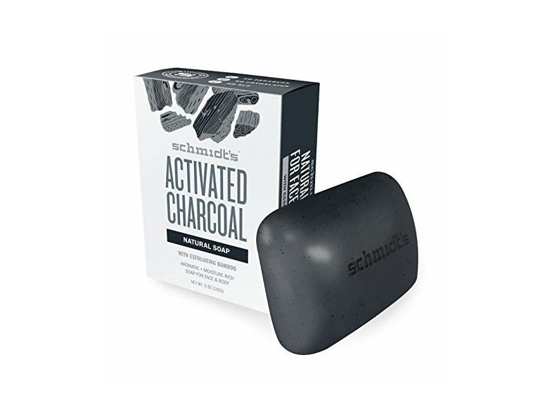 Schmidt's Activated Charcoal Bar Soap Male Set, 5 oz