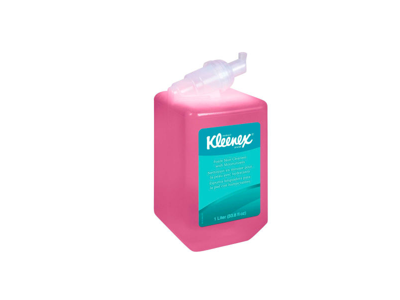 Kleenex Foam Skin Cleanser with Moisturizer, Floral Scent, 1.2 L