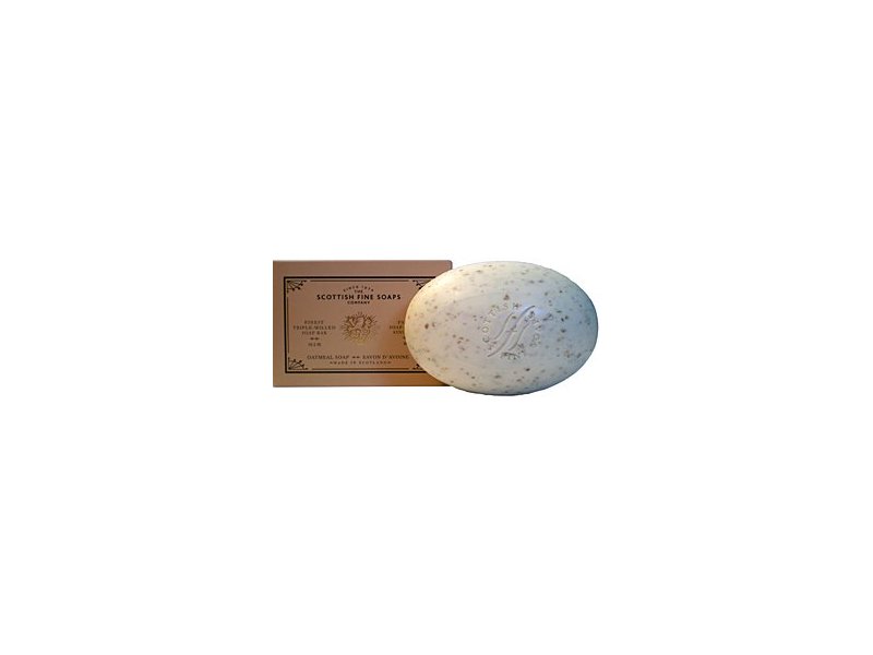 Scottish Fine Soaps Oatmeal Single Soap Bar 10.5 Oz. From Scotland