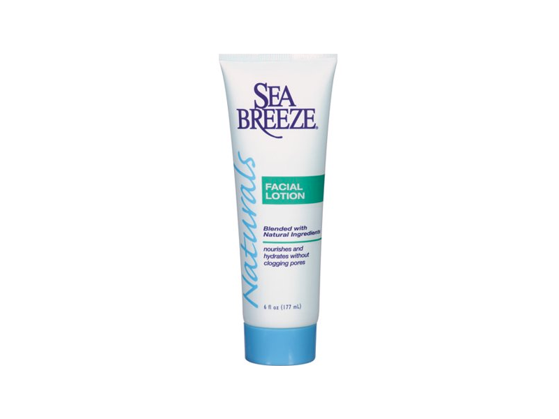 Sea Breeze Naturals Facial Lotion, 6 fl oz/177 mL