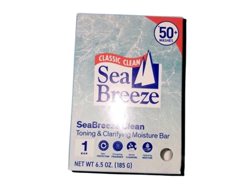 Sea Breeze Toning & Clarifying Moisture Bar, 6.5 oz/185 g