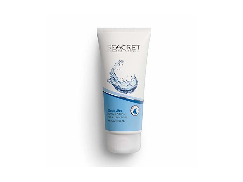 Seacret Body Lotion with Minerals from the Dead Sea, Scented Lotion, Ocean Mist, 6.8 FL.OZ