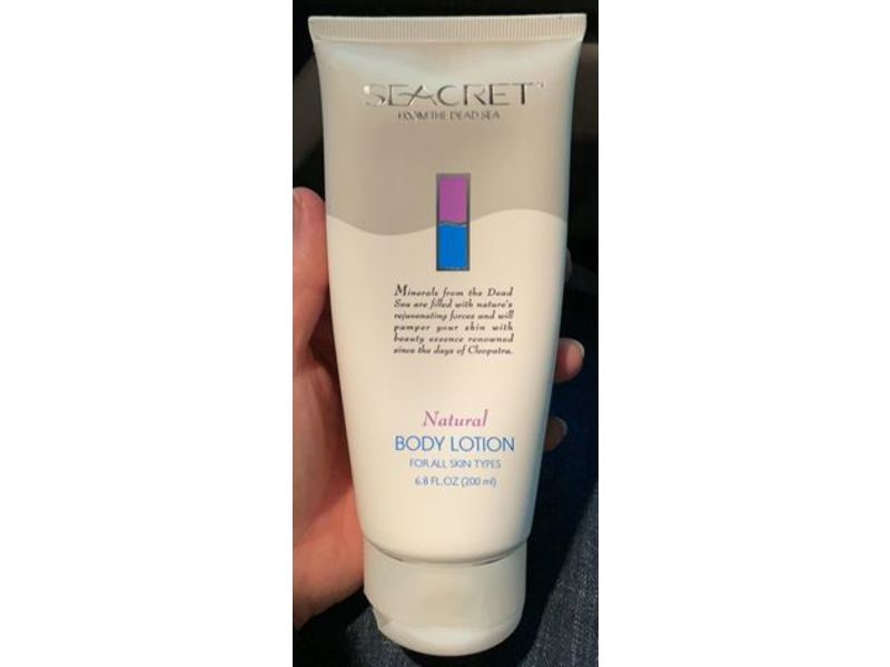 Seacret Natural Body Lotion, 6.8 fl oz
