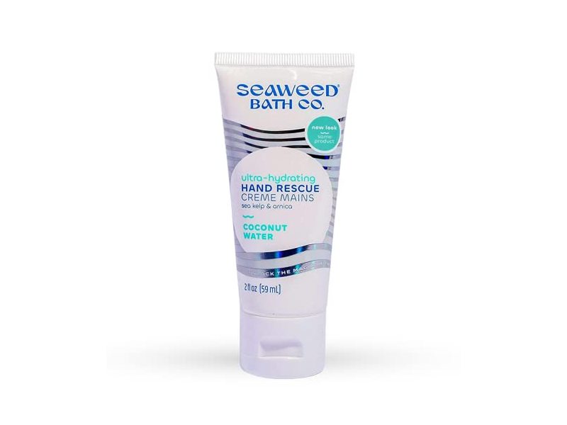 Seaweed Bath Co. Ultra-Hydrating Hand Rescue Cream, Coconut Water, 2 fl oz/59 mL