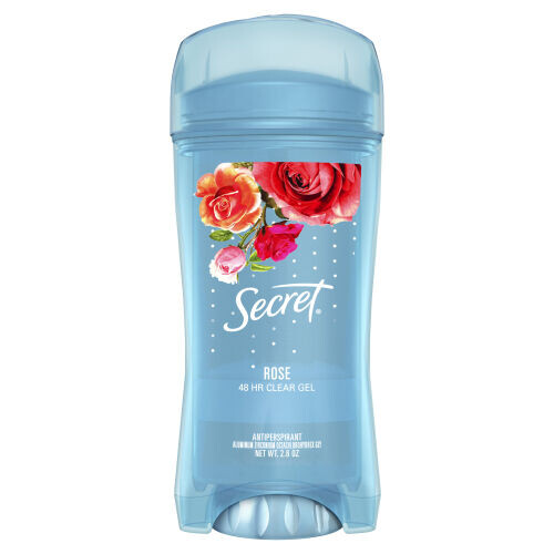 Rose Antiperspirant Clear Gel