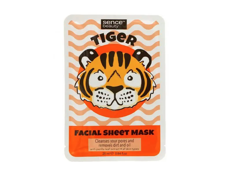 Sence Facialis Sheet Mask, Tiger, 25 mL