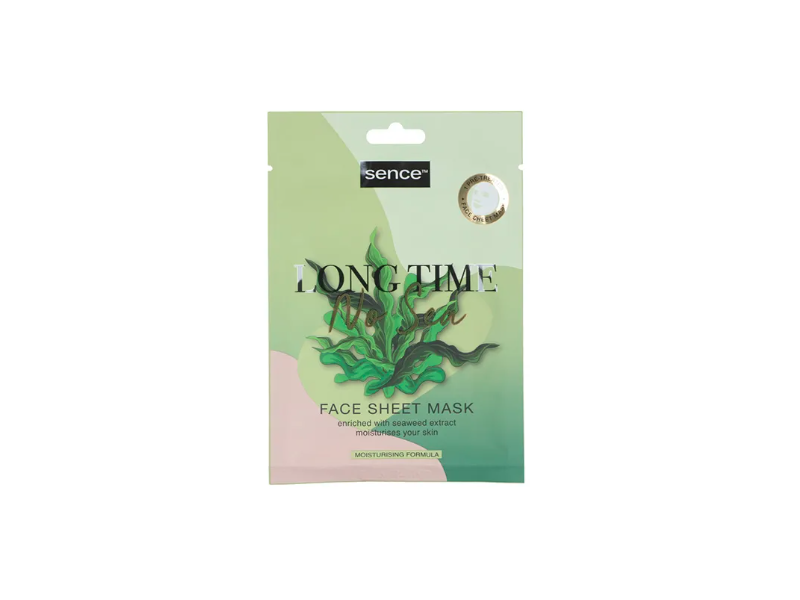 Sence Long Time No Sea Face Sheet Mask, 0.8 fl oz/23 mL