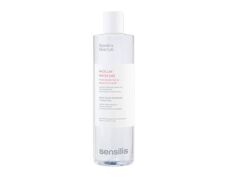 Sensilis Sensitive Skin Lab Micellar Water [AR], Hyaluronic Acid & Licorice, 400 mL