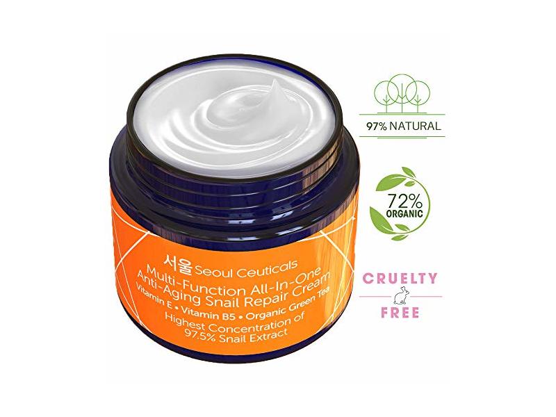 SeoulCeuticals Multi-function All-in-one Anti-Aging Snail Repair Cream 2oz