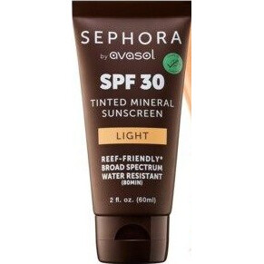 X Avasol Tinted Mineral Sunscreen