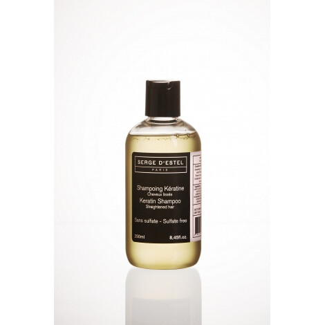 Keratin Shampoo Straightened Hair