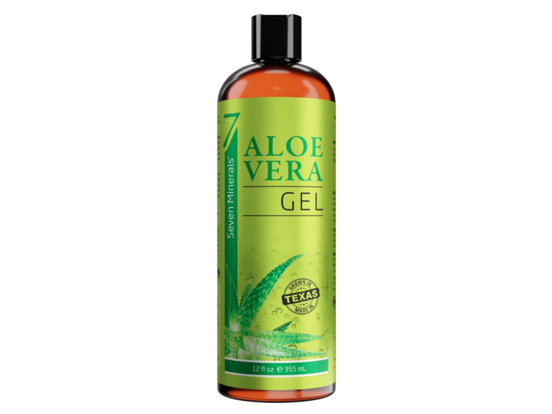Seven Minerals Aloe Vera Gel, 12 fl oz/355mL