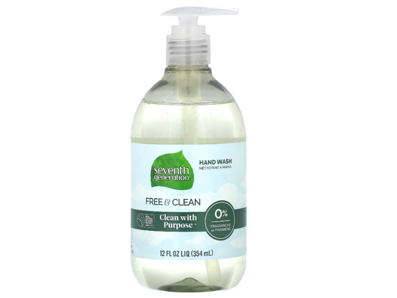 Seventh Generation Hand Wash, Free & Clean, 12 fl oz
