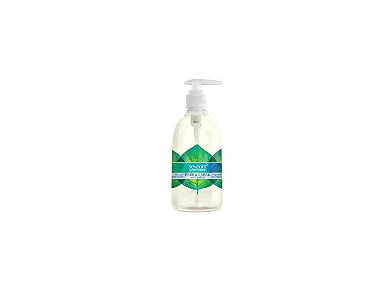 Seventh Generation Hand Wash Soap, Free & Clean Unscented, 12 fl oz