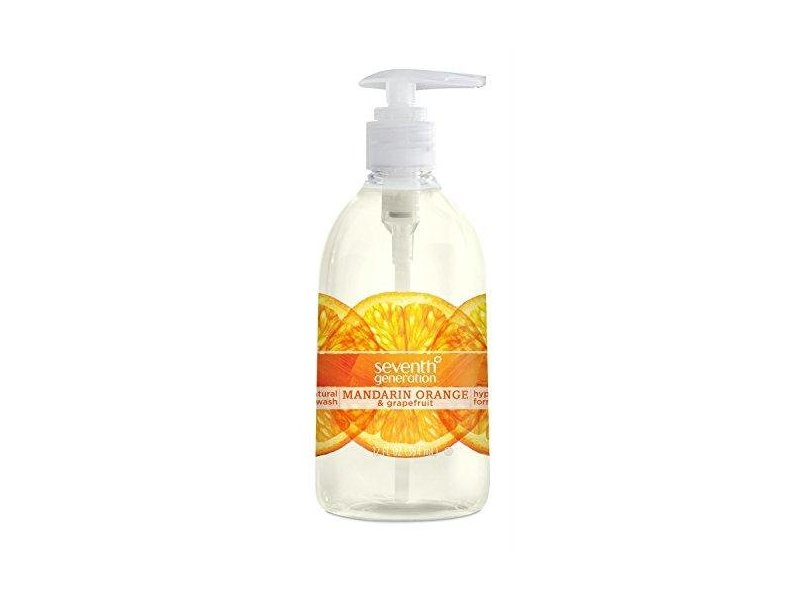Seventh Generation Natural Hand Wash, Fresh Citrus, 12 fl oz