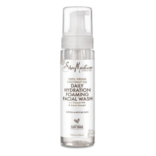 100% Virgin Coconut Oil Daily Hydration Foaming Facial Wash