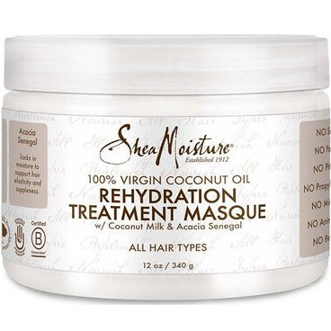 100% Virgin Coconut Oil Rehydration Treatment Masque