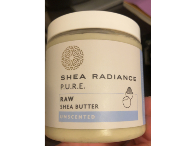 Shea Radiance P.U.R.E Raw Shea Butter, Unscented, 8 oz
