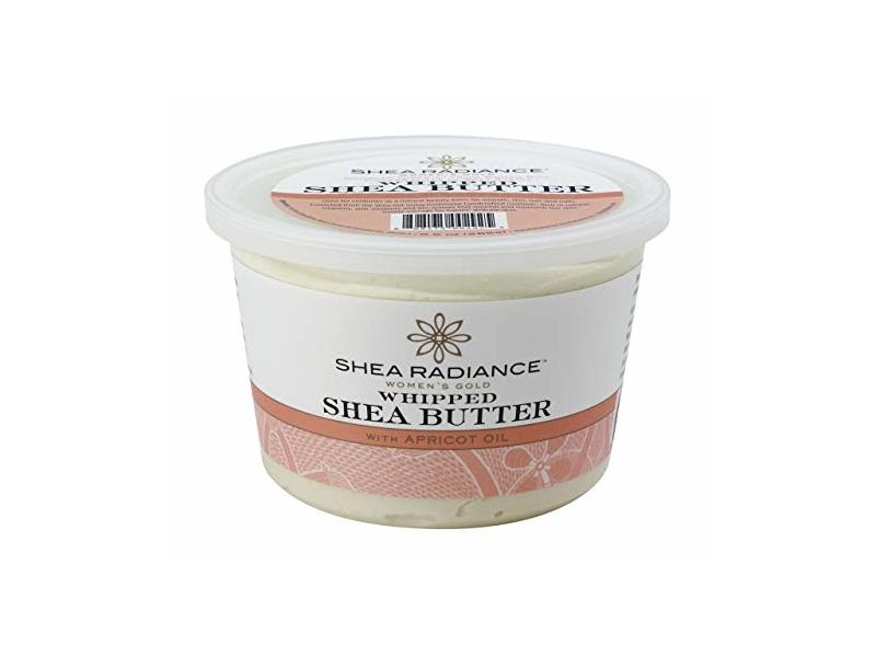 Shea Radiance Women's Gold Whipped Shea Butter with Apricot Oil, 9.5 oz