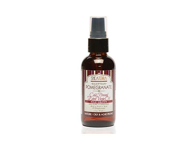 Shea Terra Egyptian Pomegranate Cold Pressed Extract Virgin Oil, 2 oz/59 mL