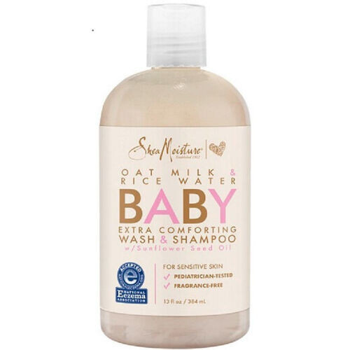 Oat Milk & Rice Water Baby Wash & Shampoo W/Sunflower Seed Oil