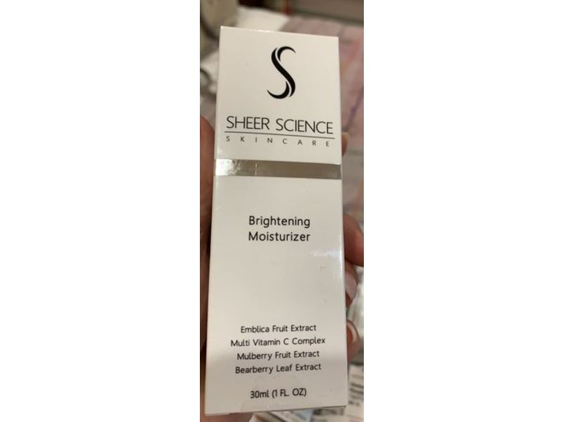 Sheer Science Brightening Moisturizer, 1 fl oz/30 mL