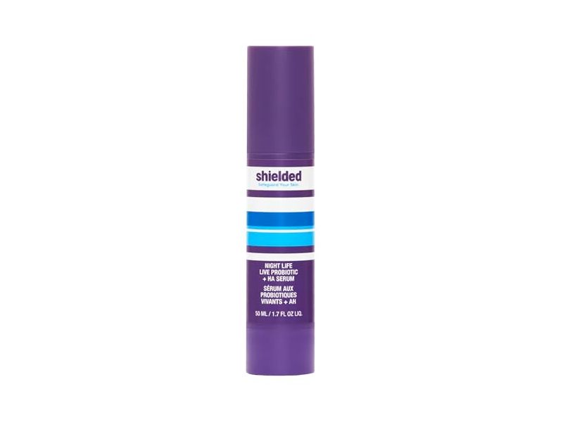 Shielded Night Life Live Probiotic + Ha Serum, 1.7 fl oz/50 mL
