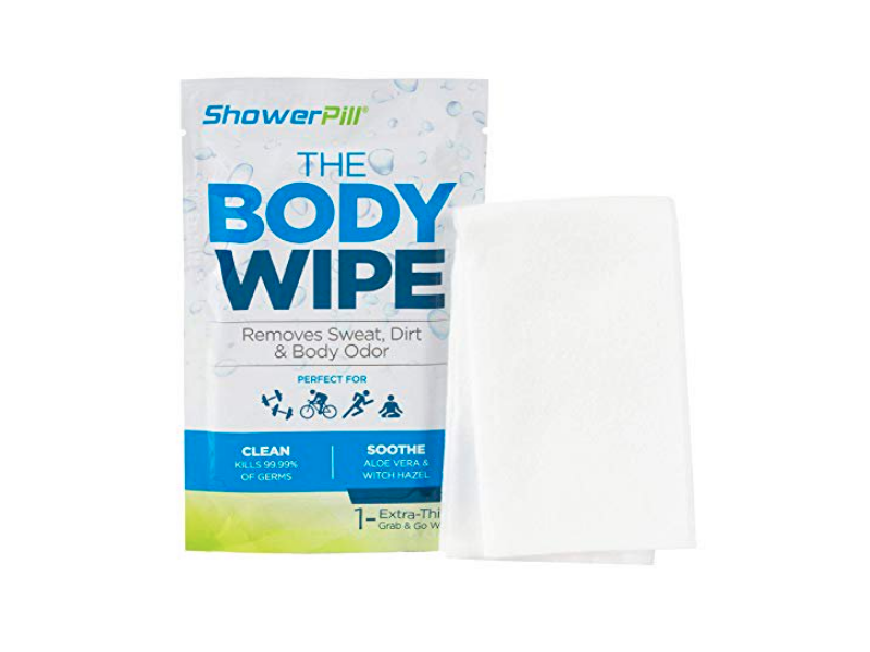 Shower Pill The Body Wipe, Fresh, 1 Count