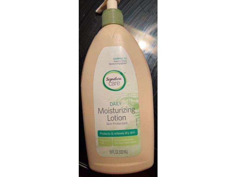 Signature Care Daily Moisturizing Lotion, 18 fl oz/532 mL