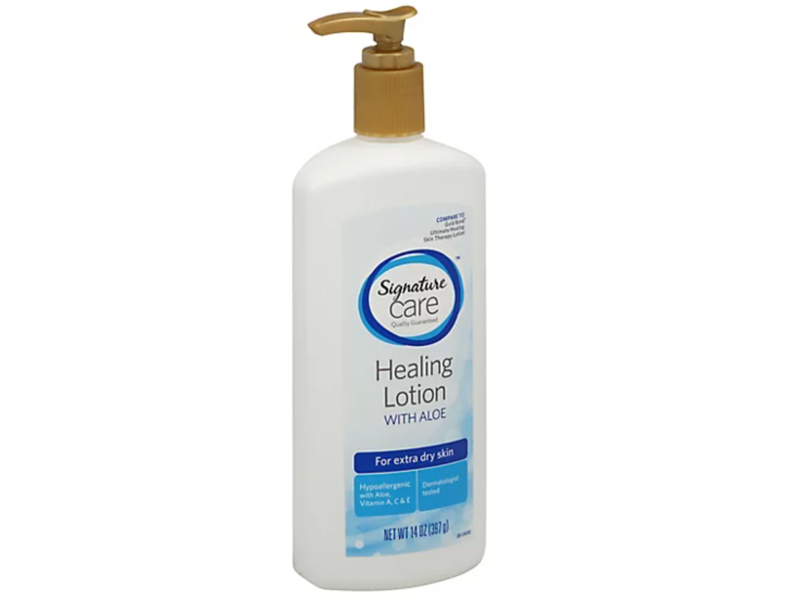 Signature Care Healing Lotion, Aloe + Vitamin A, C & E, 14 oz/397 g