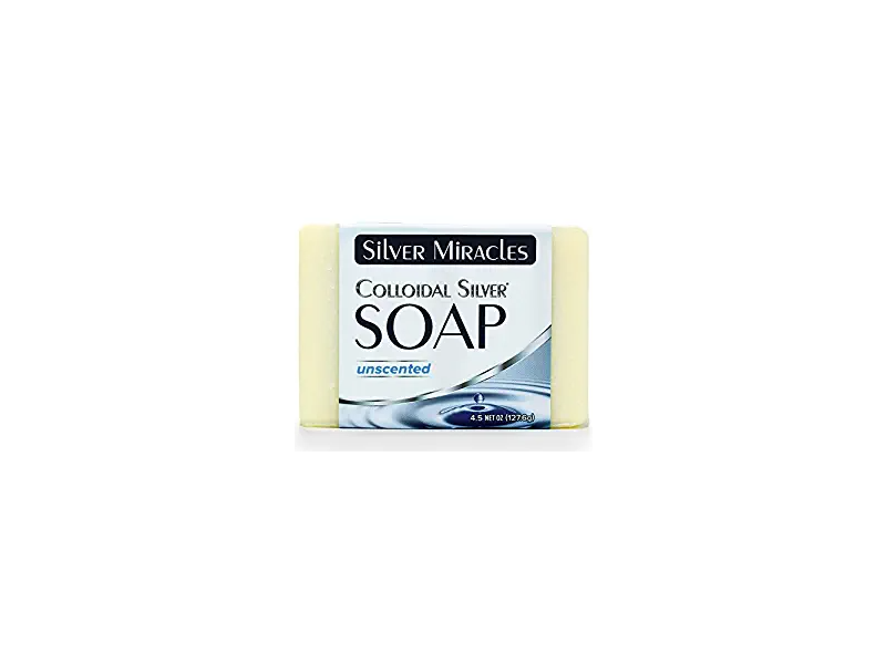 Silver Miracles Colloidal Soap, 4.5 oz/127.6 g