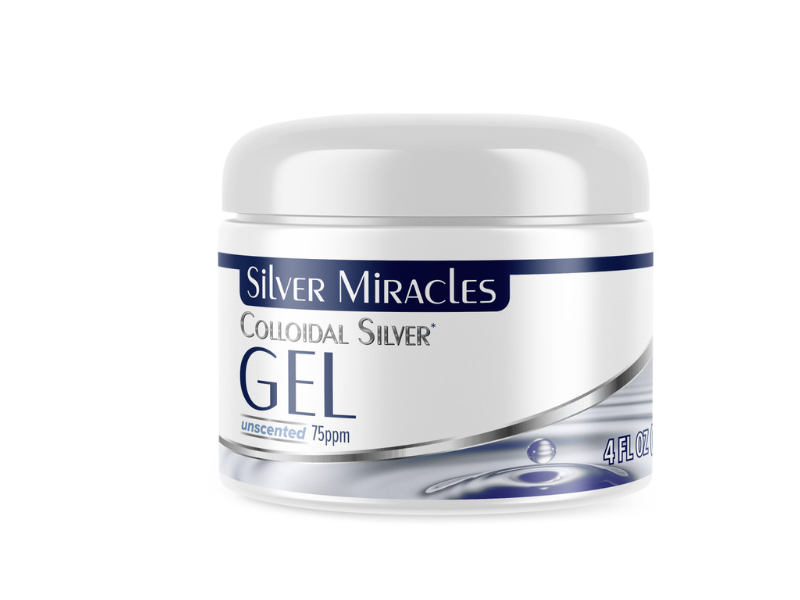 Silver Miracles Gel, Colloidal Silver, 4 fl oz/118 mL