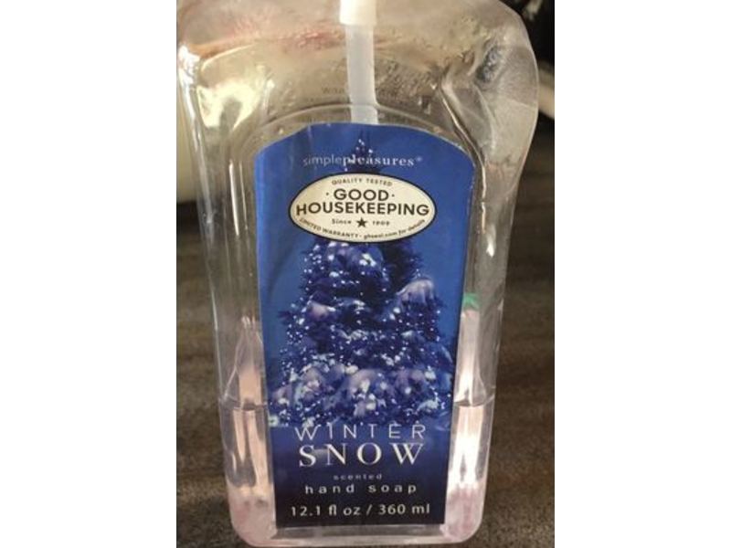 Simple Pleasures Good Housekeeping Hand Soap, Winter Snow, 12.1 fl oz