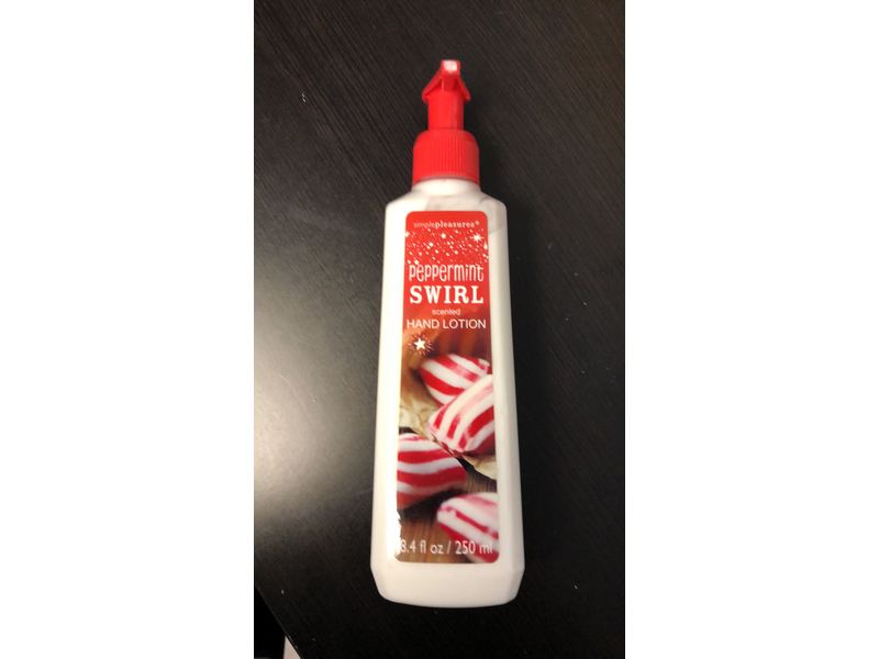 Simple Pleasures Hand Lotion, Peppermint Swirl, 8.4 fl oz