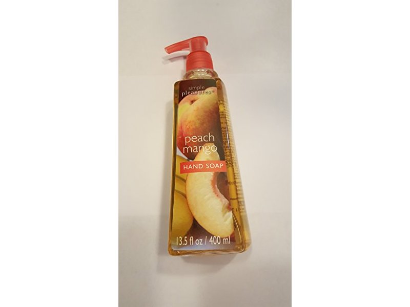 Simple Pleasures Hand Soap, Peach Mango, 13.5 oz