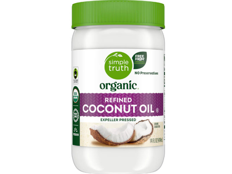 Simple Truth Organic Refined Coconut Oil, 14 fl oz/414 mL