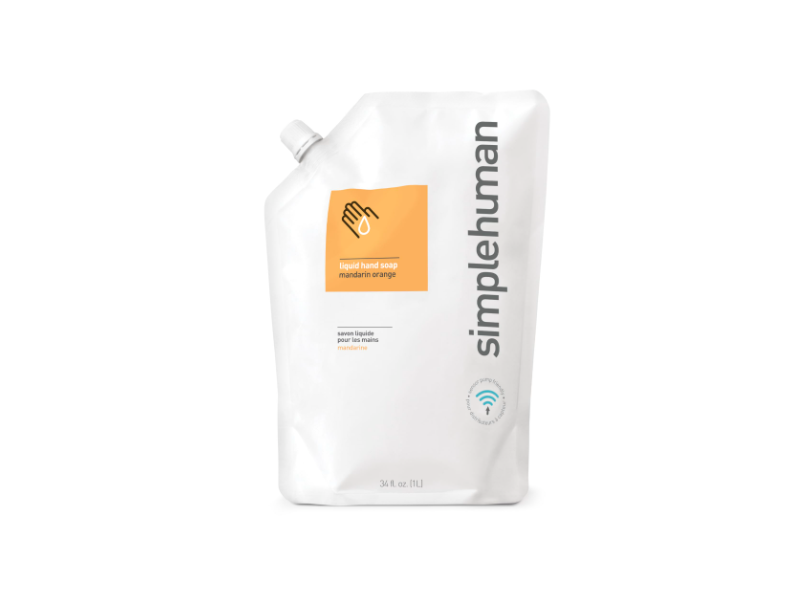 Simplehuman Liquid Hand Soap, Mandarin Orange, 34 fl oz/1 L