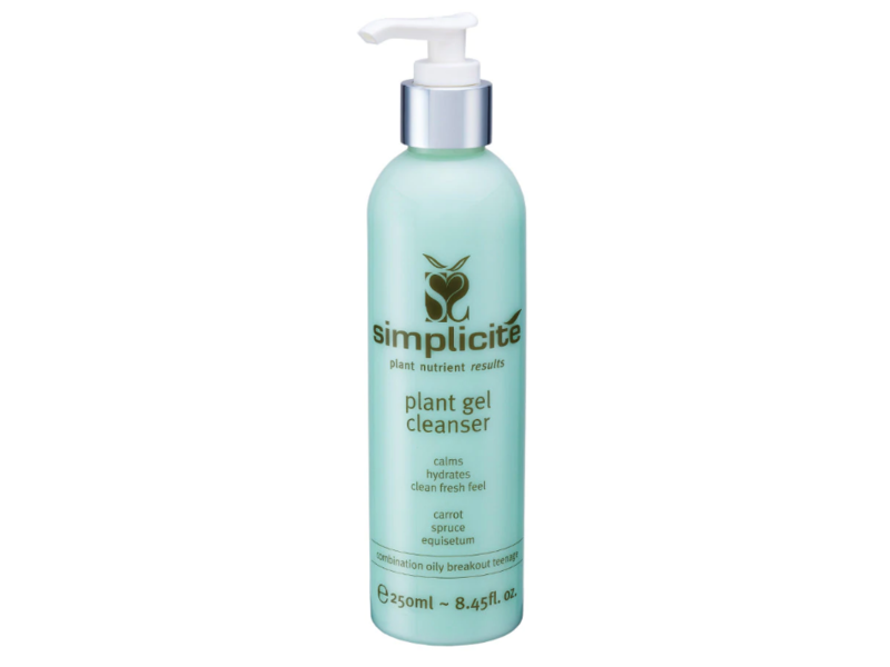 Simplicite Plant Gel Cleanser, 8.45 fl oz/250 mL