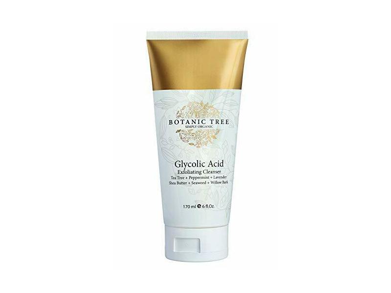 Simply Organic Botanic Tree Glycolic Acid Exfoliating Cleanser, 6 fl oz