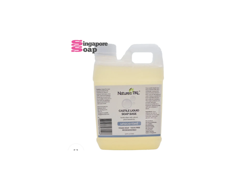 Singapore Soap Castile Liquid Soap Base, 1 liter