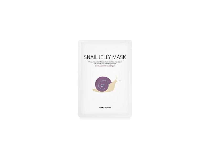 Skederm Snail Jelly Mask, 25 mL, Pack Of 10