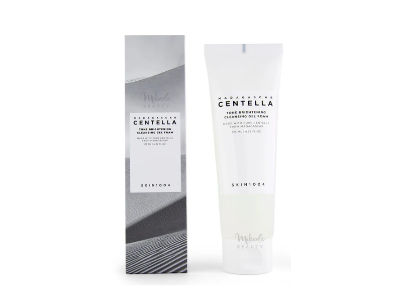 Skin 1004 Madagascar Centella Tone Brightening Cleansing Gel Foam, 4.22 fl oz/125 mL