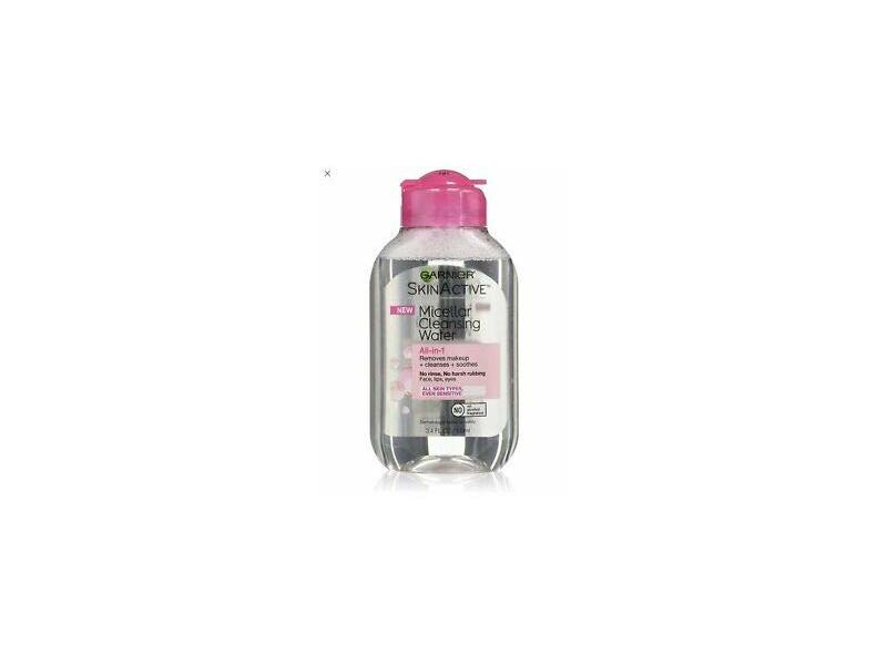 Garnier Skin Active Trial Size All-in-One Micellar Cleansing Water, 3.4 fl oz